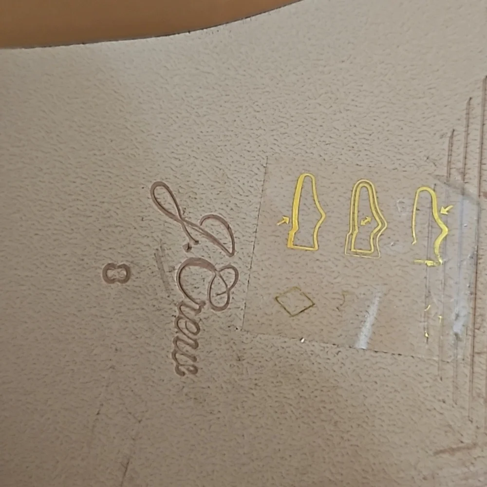 J. Crew Snake Print Leather Ankle Zipper Boots. - Picture 8 of 12